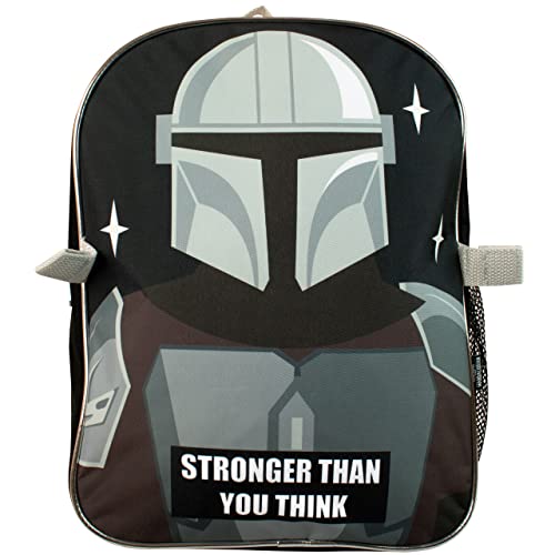 STAR WARS Kids Backpack and Lunchbag Set Mandalorian Multicolored