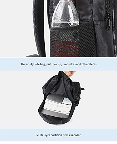 Backpack for Casual Backpack for Women Men Water Resistant Laptop Backpack with Side Pockets Bookbag 16in Bag with Pen Pocket for Boys Girls