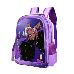 gonhond kids backpack black girl magic 3d print backpack for girls toddler backpack princess girl backpacks bookbag schoolbag daypack large capacity travel bag