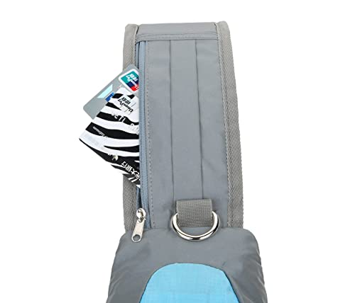 @Riderbag reflective comfortable crossbody sling bag. Small shoulder bag to carry your travel essentials. Shoulder sling bag