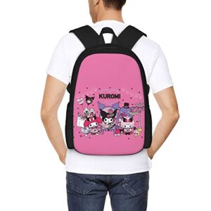 Backpack School Student Books Bag Laptop Notebook Pc Casual Backpack