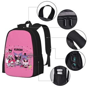 Backpack School Student Books Bag Laptop Notebook Pc Casual Backpack