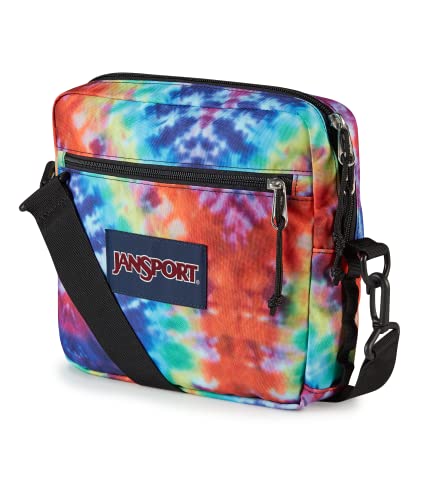 JanSport Central Adaptive Accessory Bag, Red/Multi Hippie Days, 6L