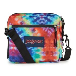 JanSport Central Adaptive Accessory Bag, Red/Multi Hippie Days, 6L