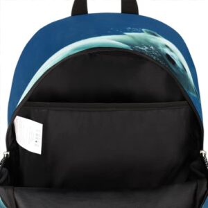 Cute Polar Bear Bookbag School Backpack Teens Girls Boys Schoolbag Shoulder Computer Hiking Gym Travel Casual Travel Daypack