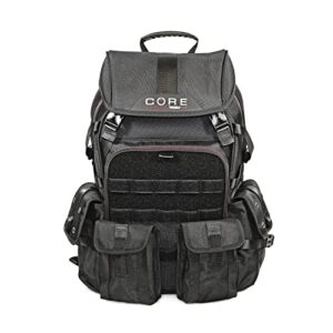 mobile edge core gaming laptop backpack, black, large