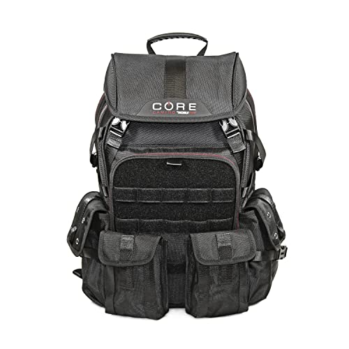 Mobile Edge Core Gaming Laptop Backpack, Black, Large