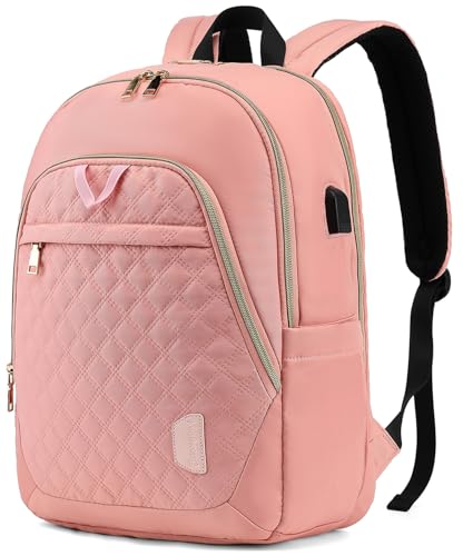 BAOMANYI Laptop Backpacks Travel School Backpack for Women Anti Theft Slim Computer Bag Water Resistant Carry on College Durable Office Work Backpack Business Notebook Casual Daypack