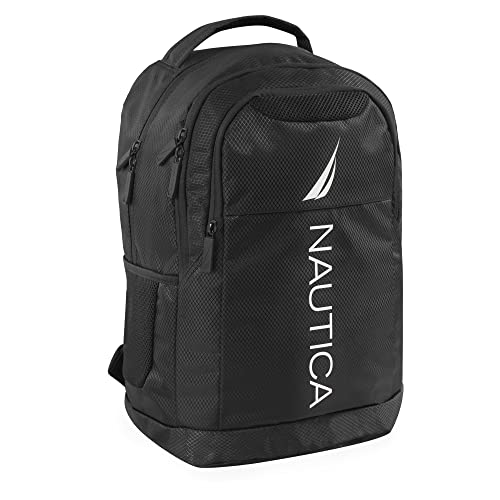 Nautica Backpack, Black, 18"
