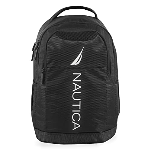 Nautica Backpack, Black, 18"