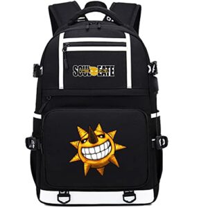 go2cosy anime soul eater backpack daypack student bag bookbag school bag x2