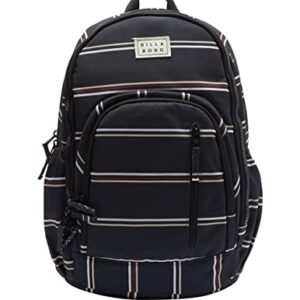 Billabong Women's Roadie Backpack, Black Vanilla Stripe, One