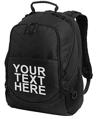 Personalized Custom Business Computer Backpack - Add Your Name (17" Laptops)