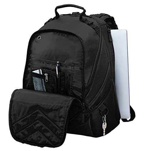 Personalized Custom Business Computer Backpack - Add Your Name (17" Laptops)