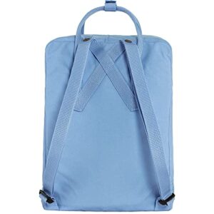 Fjällräven Kånken Unisex Travel Backpack - Side Slip Pocket - Adjustable Shoulder Straps - Dual Top Handles Ultramarine One Size One Size