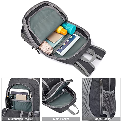 G4Free RFID Sling Bag Backpack Crossbody For Hiking Travel+Mini Hiking Backpack Small Hiking Daypack For Men Women