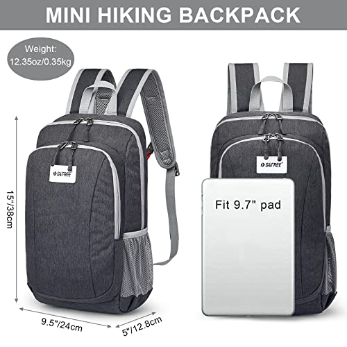 G4Free RFID Sling Bag Backpack Crossbody For Hiking Travel+Mini Hiking Backpack Small Hiking Daypack For Men Women