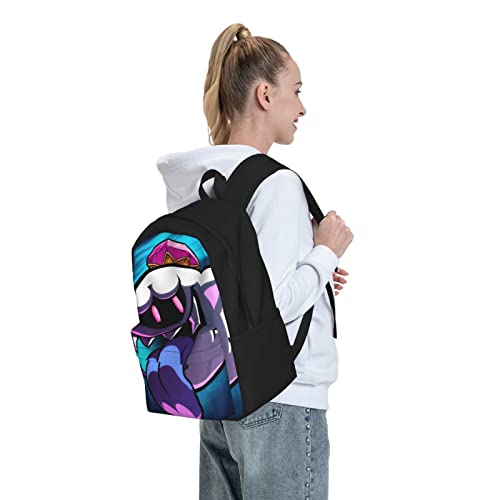 PINttyone Game King Boo Shoulders Backpack School Bag Student Satchel Outdoor Knapsack Rucksack Fashion Daypack