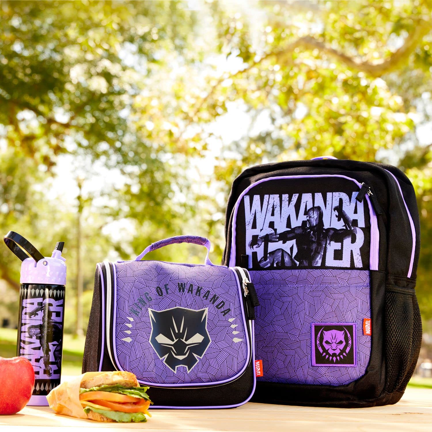 Marvel Black Panther ''Wakanda Forever'' Backpack