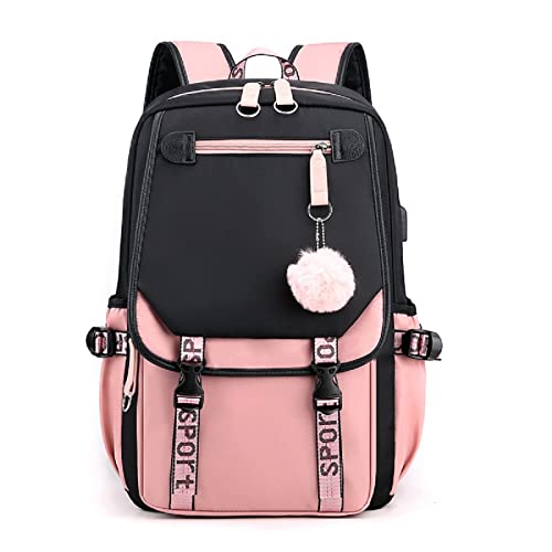 KUJIAPIN Backpack for Boys Girls Middle School Students Bookbag Outdoor Daypack