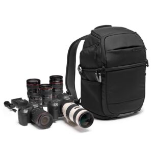Manfrotto Advanced Fast III Professional Camera Backpack for Reflex/Mirrorless with Lenses and Laptop, with Interchangeable Padded Dividers, Side Access, Tripod Mount