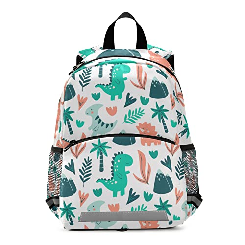 SUABO Cute Dinosaur Backpack for Boys Girls, Preschool Backpack Kindergarten Bag for Kids