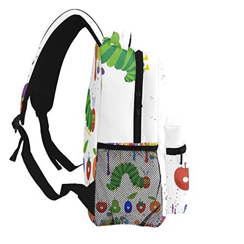 OIUCANP The Very Hungry Caterpillar Backpack,Travel Casual Daypack for Men Women,Multifunction Outdoor Sports Bag