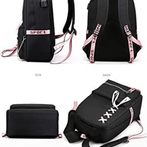 COSABZ Anime Anya Forger Backpack Cosplay Kawaii Backpack Schoolbag With Ribbon For Girls 1 (5)