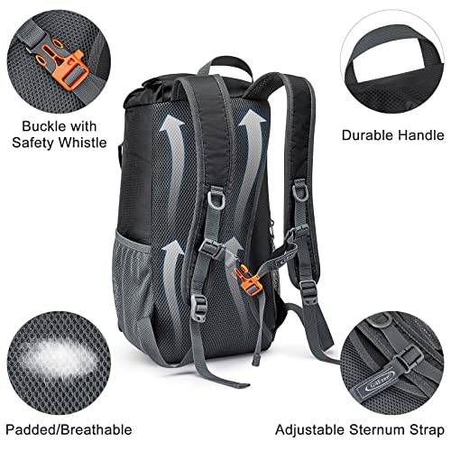 G4Free 15L Hiking Daypack Small Cinch Backpack Cycling Shoulder Backpack Outdoor for Men Women
