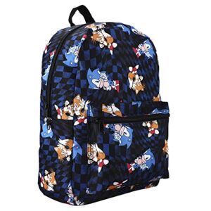 Bioworld Sonic The Hedgehog Character Print Backpack, OSFA