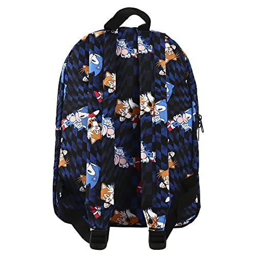 Bioworld Sonic The Hedgehog Character Print Backpack, OSFA