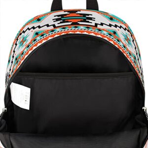 Pardick Aztec Print School Backpacks for Girls Boys Teens Students - Stylish College Schoolbag Book Bag - Water Resistant Travel Backpacks for Women Men