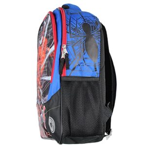 Marvel Spiderman And Miles Morales Light-Up Web Slinger 16" Travel Backpack Book Bag