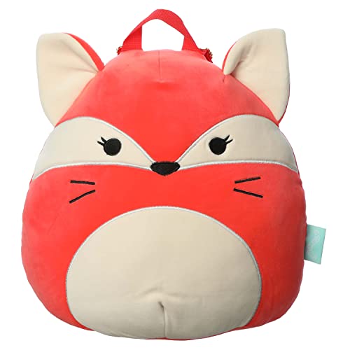 Bioworld Squishmallows 3D Fifi The Fox 14 inch Plush Mini Backpack