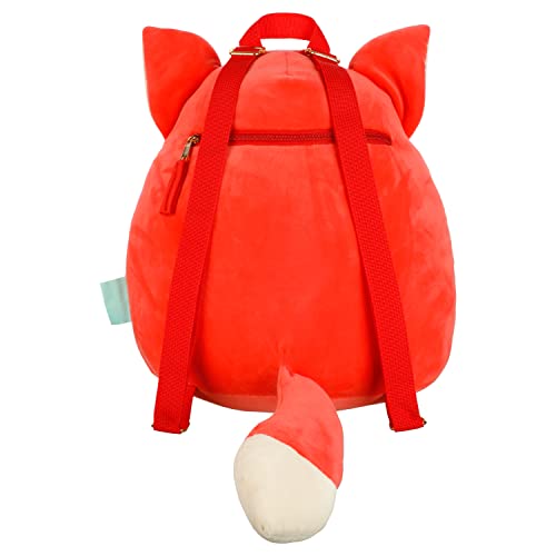 Bioworld Squishmallows 3D Fifi The Fox 14 inch Plush Mini Backpack