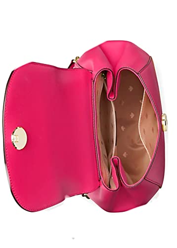 Kate Spade New York Adele Leather Flap Backpack (Plumb Wine)