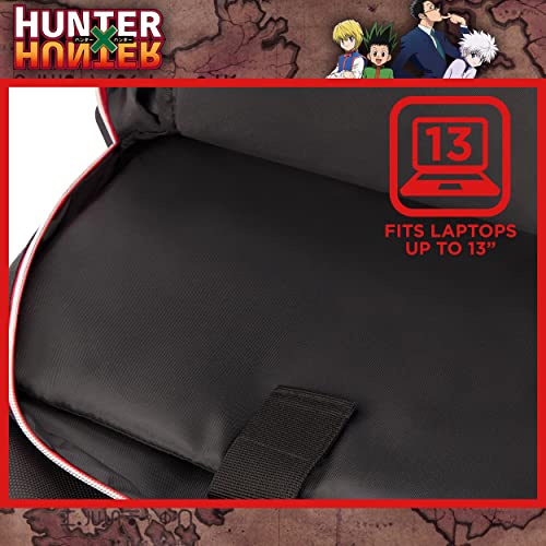 Hunter x Hunter 13 Inch Sleeve Laptop Backpack, Padded Computer Bag for Commute or Travel, Multi, One Size