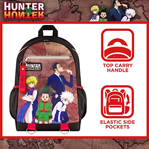 Hunter x Hunter 13 Inch Sleeve Laptop Backpack, Padded Computer Bag for Commute or Travel, Multi, One Size