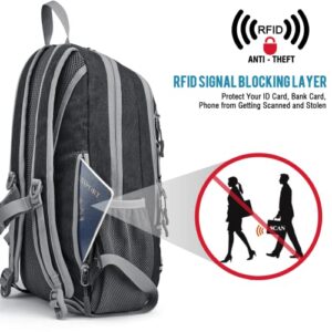 G4Free 12L Mini Hiking Daypack, Small Hiking Backpack Compact Outdoor Shoulder Backpack for Travel Cycling