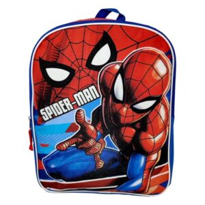 marvel spiderman backpack spider-man school backpack 15"