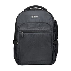 mavii - the convention backpack - 17 inch suitcase-style dance backpack, versatile travel gear, black
