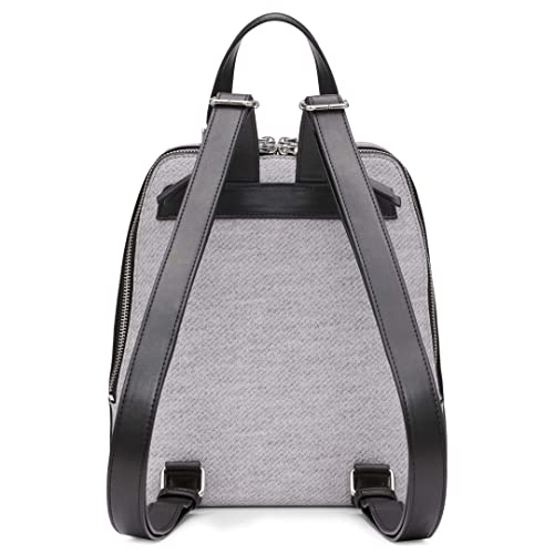 Calvin Klein Jasper Double Compartment Backpack, Black/Gray