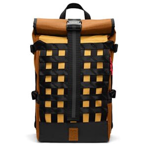 Chrome Industries Barrage Cargo Laptop Backpack - Waterproof 15 Inch Laptop Bag, Amber Tritone, 22 Liter