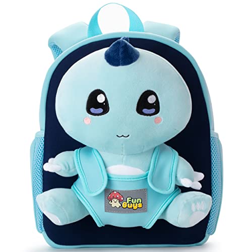 Kawaii Dinosaur Backpack for kids 3-5, Toddler backpack for boys girls, Kids' backpacks, Preschool backpack for kids 5-7, Kindergarten backpack, Toddler Bookbag, Dino Backpack for boys 4-6, Pre K Bag