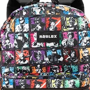 Roblox Backpack Video Game Characters Black Rucksack 17.3”
