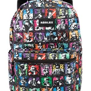 Roblox Backpack Video Game Characters Black Rucksack 17.3”