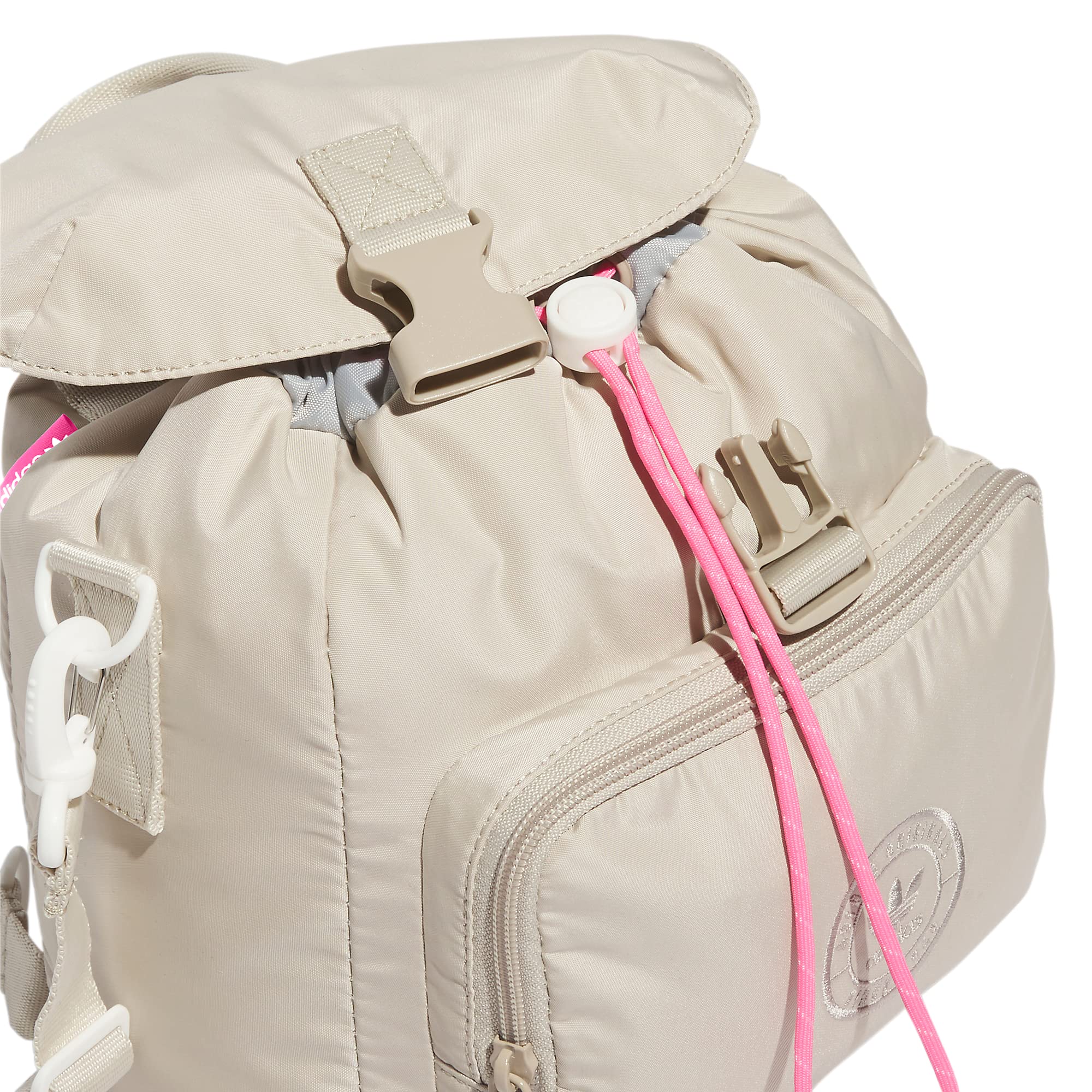 adidas Originals Micro 3.0 Mini Backpack, Wonder Beige/Lucid Pink, One Size