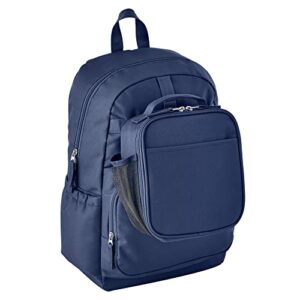 Let's Make Memories Navy Backpack - Personalized Back to School - Football