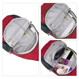 N NEVO RHINO Crossbody Sling Backpack Multipurpose Sling Bag Daypack for Travel Hiking Sports