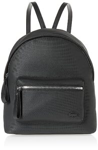 lacoste compact backpack, noir